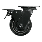 Dragonfire Tools Pro Series 6 x Workbench Casters (Black) 