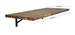 DuraMax Spence 48" Wall Mounted Folding Workbench / Table 