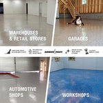 ArmorPoxy ArmorPoxy ArmorClad 1200 SF Epoxy Kit - Khaki Tan Medium Broadcast (No Primer) 