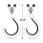 E-Z Garage Storage Bike Slide Hooks XL (2-Pack) | Garage Giant 