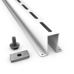 E-Z Garage Storage Tote Slide Channel Rail-EZ-CR-1-Garage Giant 