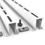 E-Z Garage Storage Tote Slide Channel Rail-EZ-CR-1-Garage Giant 