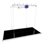 E-Z Garage Storage 4 x 8 ft. Privacy Screen (Black) | Garage Giant 