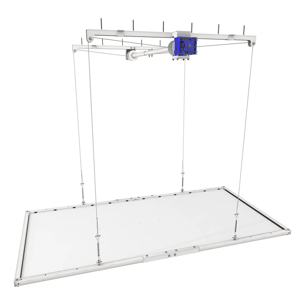 E-Z Garage Storage 4 x 8 ft. Privacy Screen (White) | Garage Giant