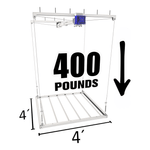E-Z Garage Storage 4 x 4 ft. E-Z Lift (8 - 11 ft. Ceiling Height) | Garage Giant 
