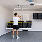E-Z Garage Storage 4 x 4 ft. E-Z Lift (11.5 - 14 ft. Ceiling Height) 