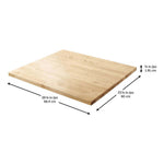 Gladiator 27-Inch Premier Series Hardwood Top-GAAC27HWGX-Garage Giant 