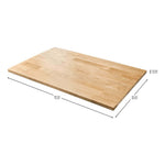 Gladiator 28-Inch RTA Hardwood Top-GAAC28HWGX-Garage Giant 
