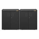Gladiator 2 x Ready-To-Assemble Full-Door GearBox-GAGB28FDESGx2-Garage Giant 