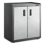 Gladiator 2 x Ready-To-Assemble 2-Door Modular GearBox-GAGB28FDYGx2-Garage Giant 
