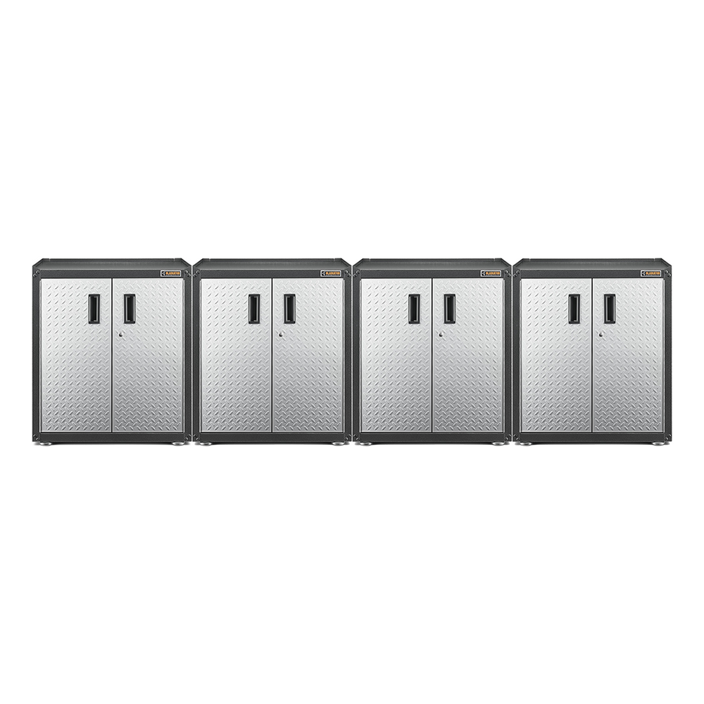 Gladiator 4 x Ready-To-Assemble 2-Door Modular GearBox-GAGB28FDYGx4-Garage Giant