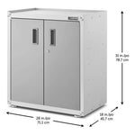 Gladiator Ready-To-Assemble 2-Door Modular GearBox-GAGB28FVEW-Garage Giant 