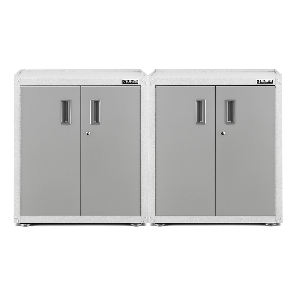Gladiator 2 x Ready-To-Assemble 2-Door Modular GearBox-GAGB28FVEWx2-Garage Giant