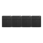 Gladiator 4 x Ready-To-Assemble 28-Inch Base Cabinet-GAGB28KDKSGx4-Garage Giant 
