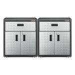 Gladiator 2 x Ready-To-Assemble 28-Inch Modular GearBox-GAGB28KDYGx2-Garage Giant 