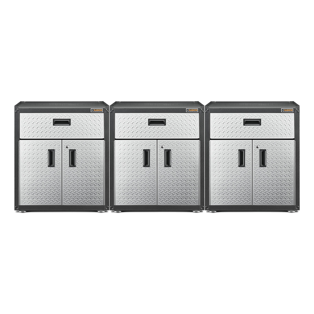 Gladiator 3 x Ready-To-Assemble 28-Inch Modular GearBox-GAGB28KDYGx3-Garage Giant