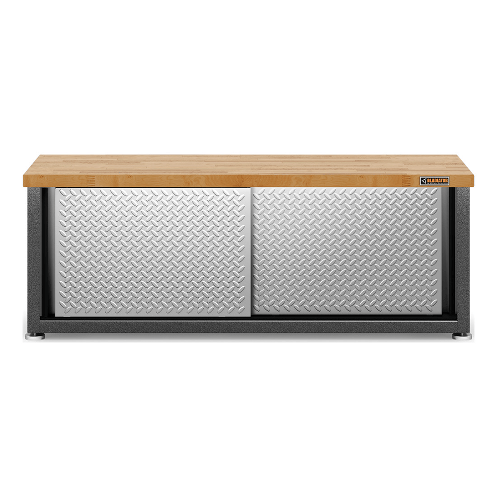 Gladiator Ready-to-Assemble Storage Shoe Bench-GAGB54SBJG-Garage Giant