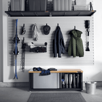 Gladiator Ready-to-Assemble Storage Shoe Bench-GAGB54SBJG-Garage Giant 