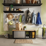 Gladiator Ready-to-Assemble Storage Shoe Bench-GAGB54SBJG-Garage Giant 