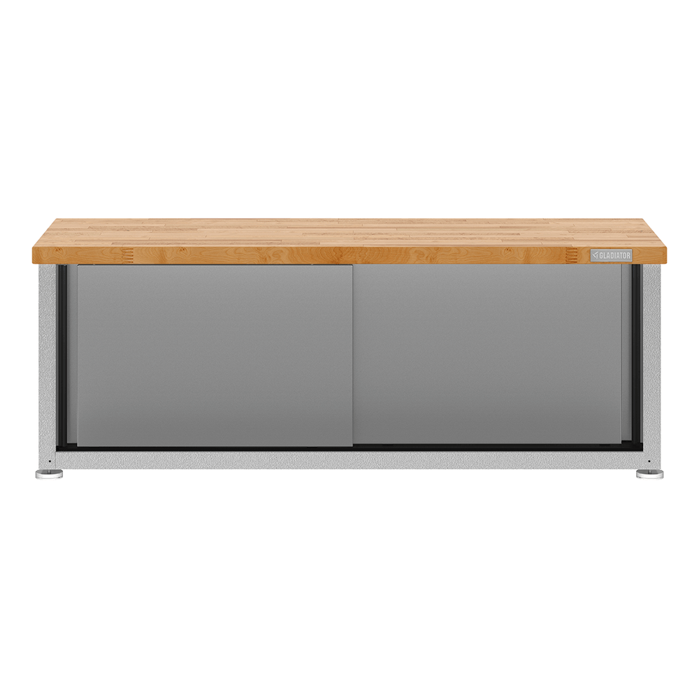 Gladiator Ready-to-Assemble Storage Shoe Bench-GAGB54SBJW-Garage Giant