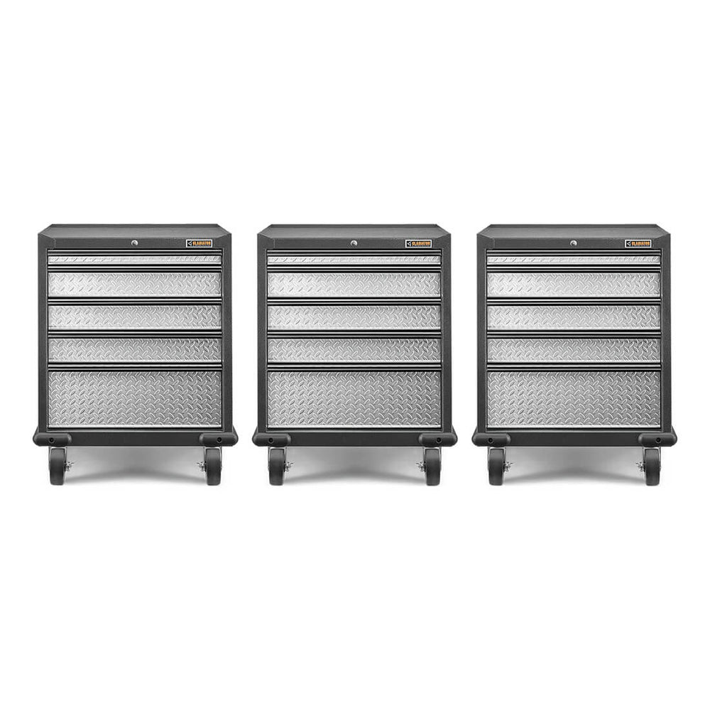 Gladiator 3 x Premier Modular GearDrawer-GAGD275DLGx3-Garage Giant