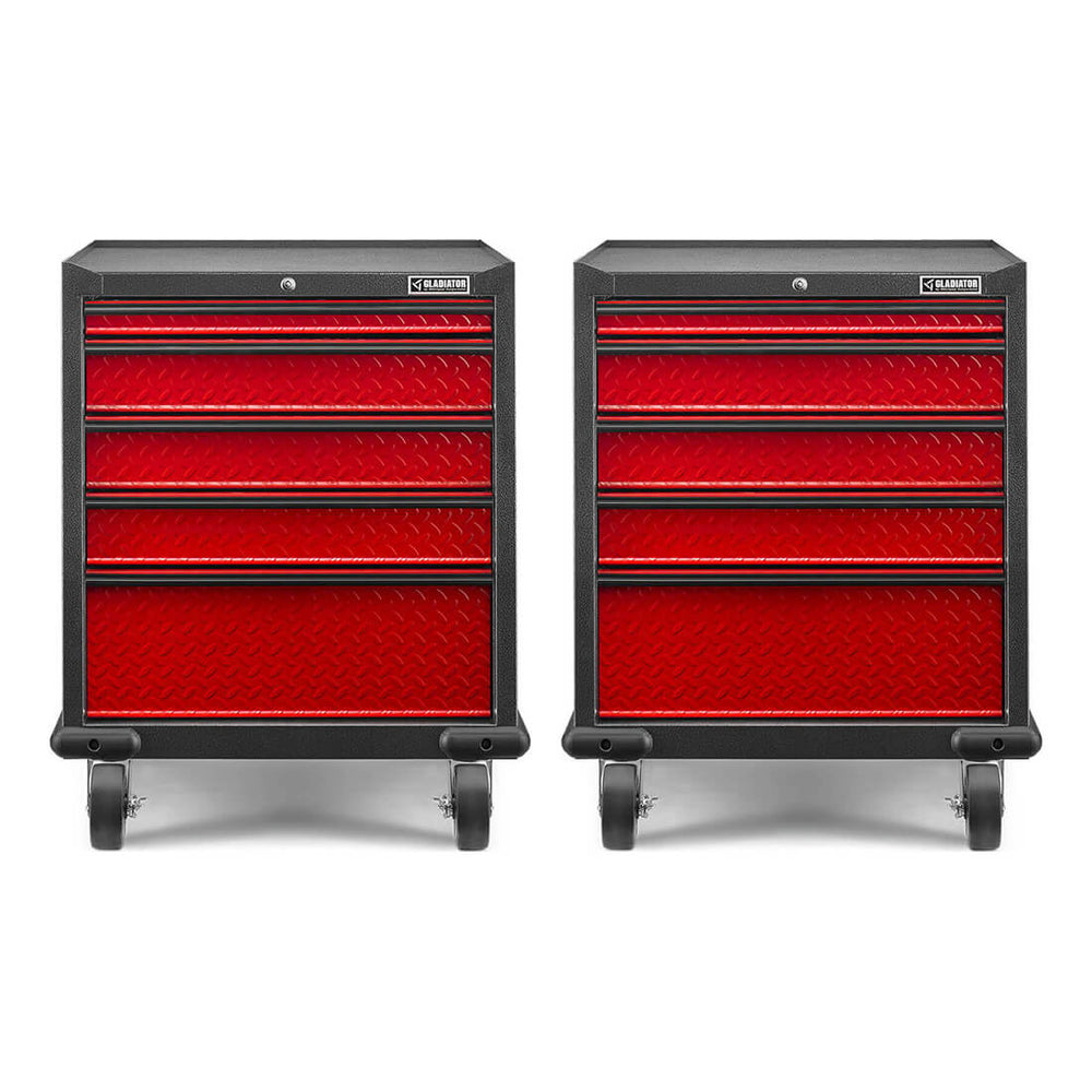 Gladiator 2 x Premier Modular GearDrawer-GAGD275DLRx2-Garage Giant