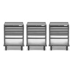 Gladiator 3 x Premier 7-Drawer Modular GearDrawer-GAGD277DJGx3-Garage Giant 