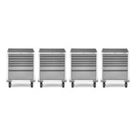 Gladiator 4 x Premier 7-Drawer Modular GearDrawer-GAGD277DKWx4-Garage Giant 