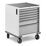 Gladiator 4 x Premier 7-Drawer Modular GearDrawer-GAGD277DKWx4-Garage Giant 