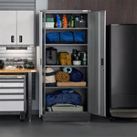 Gladiator Premier Pre-Assembled 84-Inch Tall Cabinet-GALG362DPG-Garage Giant 