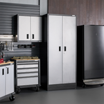 Gladiator Premier Pre-Assembled 84-Inch Tall Cabinet-GALG362DPG-Garage Giant 