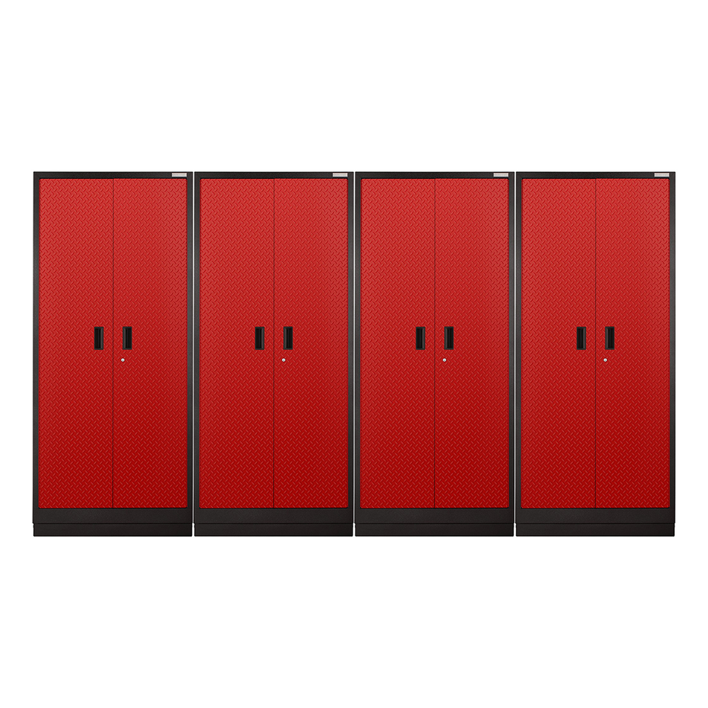 Gladiator Premier Pre-Assembled 84-Inch Tall Cabinet (4-Pack)-GALG362DPRx4-Garage Giant