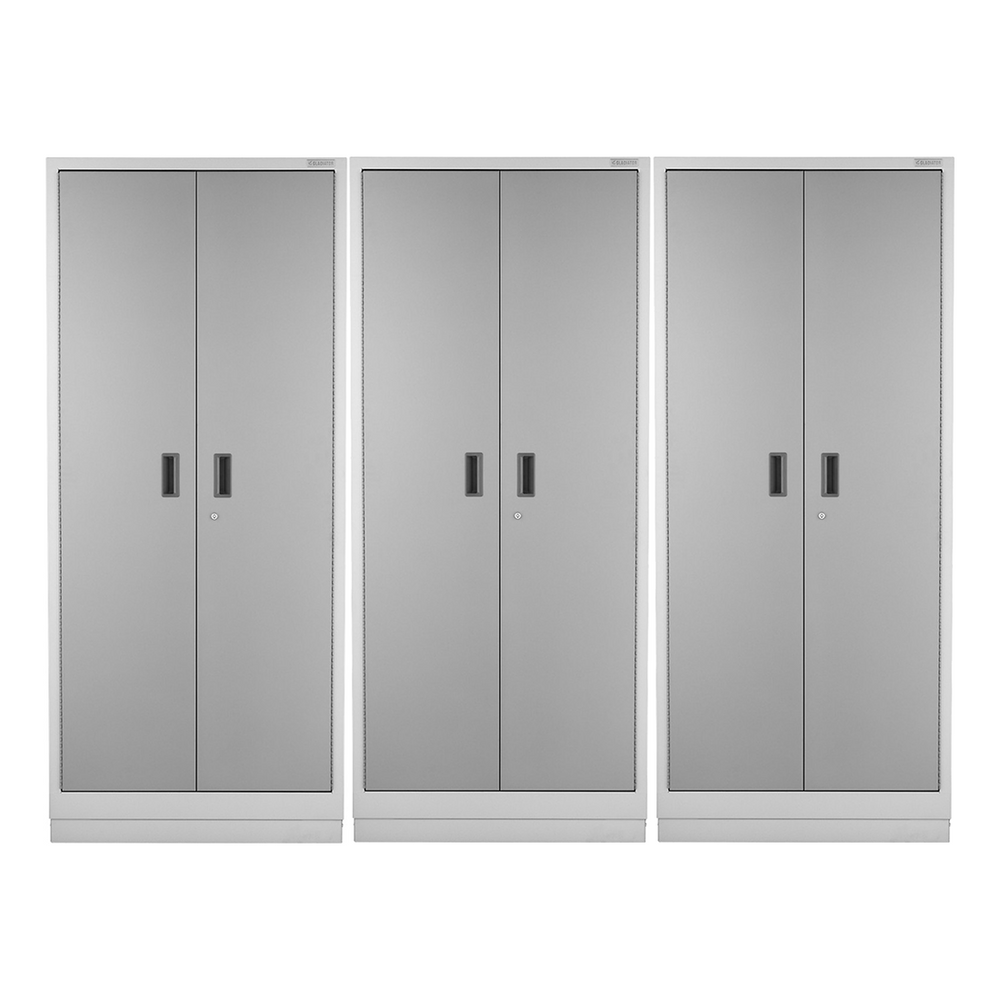 Gladiator Premier Pre-Assembled 84-Inch Tall Cabinet (3-Pack)-GALG362DPWx3-Garage Giant