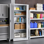 Gladiator Premier Pre-Assembled 84-Inch Tall Cabinet (4-Pack)-GALG362DPWx4-Garage Giant 