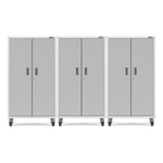 Gladiator 3 x Ready-To-Assemble 36" Mobile GearBox-GALG36CKKWx3-Garage Giant 
