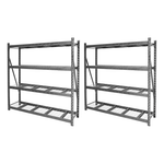 Gladiator 90-Inch Tool-Free Rack Shelving (2-Pack)-GARA904XIGx2-Garage Giant 