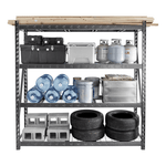 Gladiator 90-Inch Tool-Free Rack Shelving (2-Pack)-GARA904XIGx2-Garage Giant 
