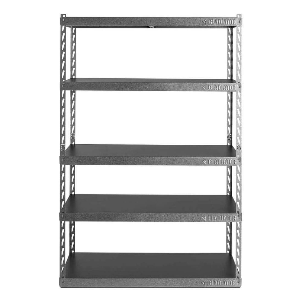 Gladiator 48-Inch EZ Connect Rack with Five 24-Inch Deep Shelves-GARK485XGG-Garage Giant