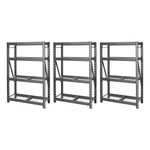 Gladiator 48-Inch Tool-Free Rack Shelving (3-Pack)-GARS484TEG-3-Garage Giant 