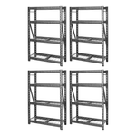 Gladiator 48-Inch Tool-Free Rack Shelving (4-Pack)-GARS484TEG-4-Garage Giant 