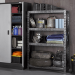Gladiator 48-Inch Tool-Free Rack Shelving (6-Pack)-GARS484TEG-6-Garage Giant 