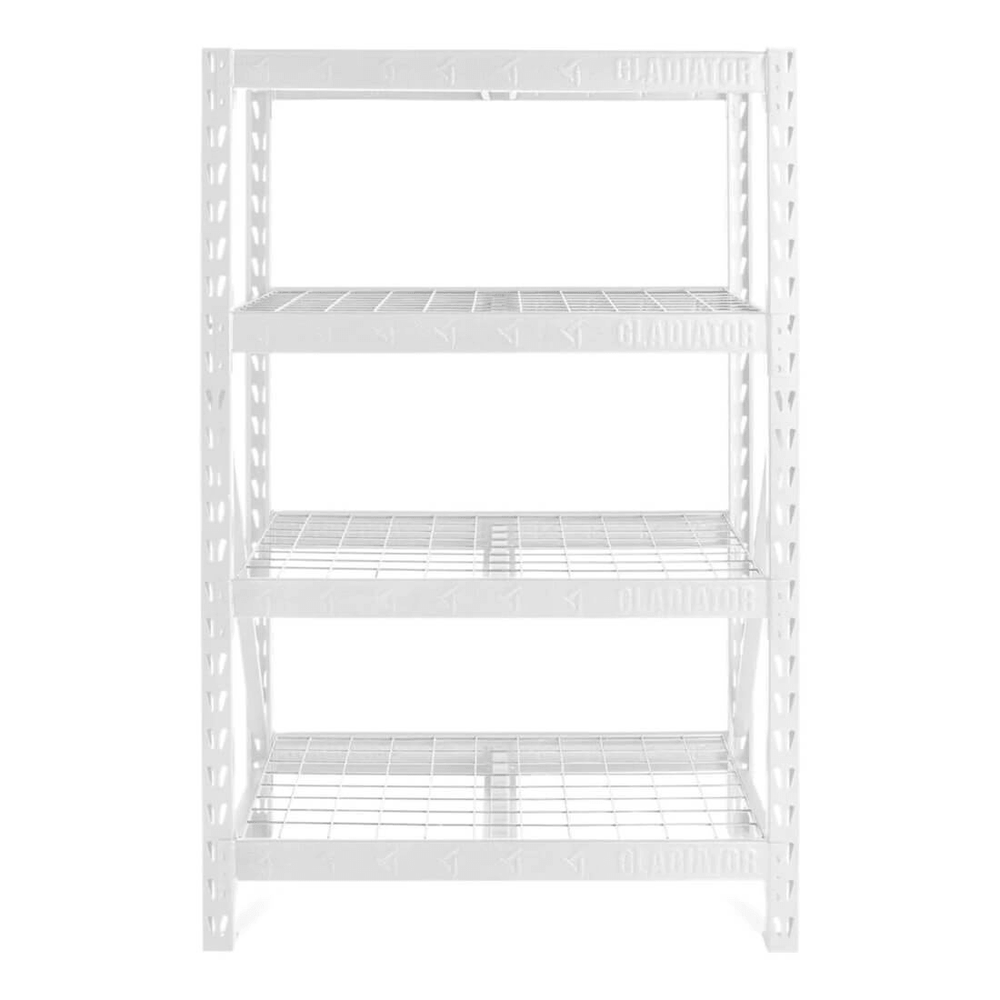 Gladiator 48-Inch Tool-Free Rack Shelving-GARS484TKW-Garage Giant