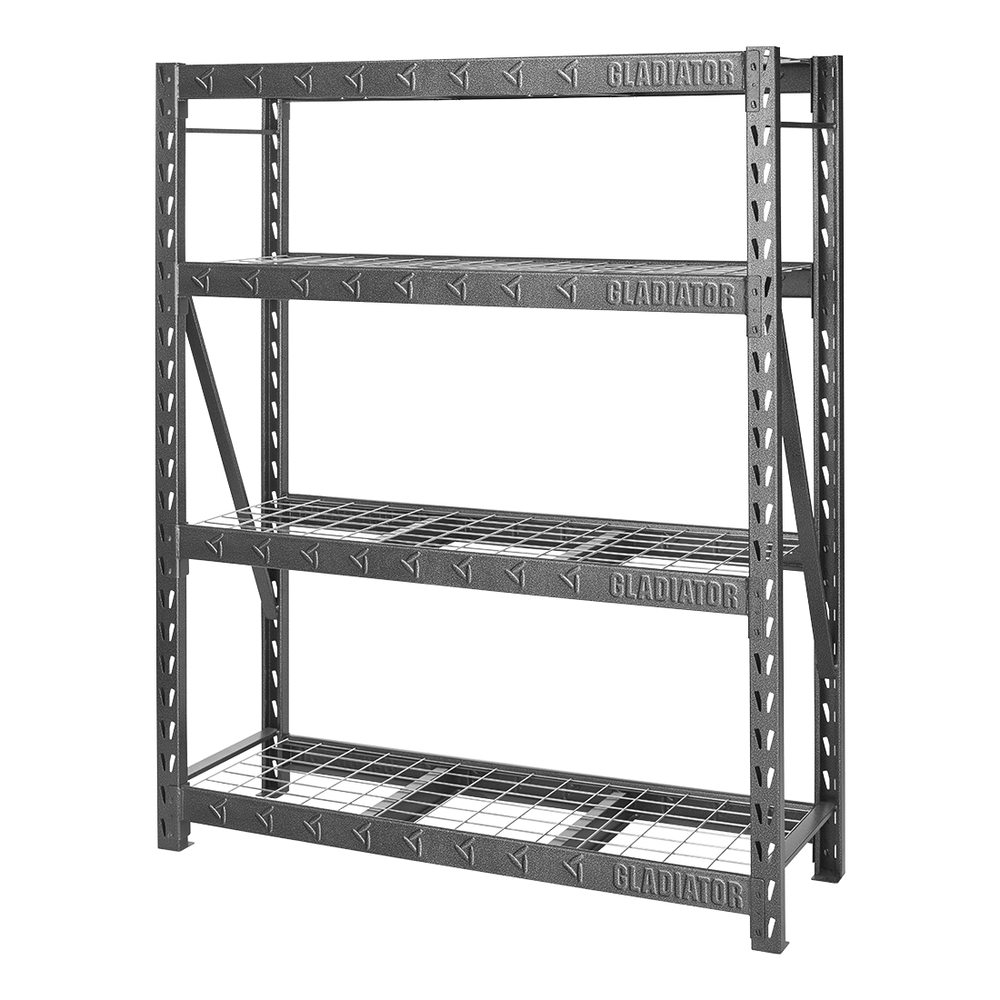 Gladiator 60-Inch Tool-Free Rack Shelving-GARS604TEG-Garage Giant