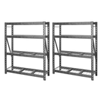 Gladiator 60-Inch Tool-Free Rack Shelving (2-Pack)-GARS604TEG-2-Garage Giant 