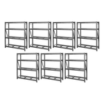 Gladiator 60-Inch Tool-Free Rack Shelving (7-Pack)-GARS604TEG-7-Garage Giant 