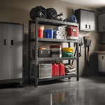 Gladiator 60-Inch Tool-Free Rack Shelving (7-Pack)-GARS604TEG-7-Garage Giant 