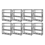 Gladiator 60-Inch Tool-Free Rack Shelving (8-Pack)-GARS604TEG-8-Garage Giant 