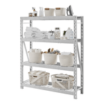 Gladiator 60-Inch Tool-Free Rack Shelving-GARS604TKW-Garage Giant 