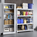 Gladiator 60-Inch Tool-Free Rack Shelving-GARS604TKW-Garage Giant 