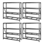 Gladiator 77-Inch Tool-Free Rack Shelving (4-Pack)-GARS774XEG-4-Garage Giant 